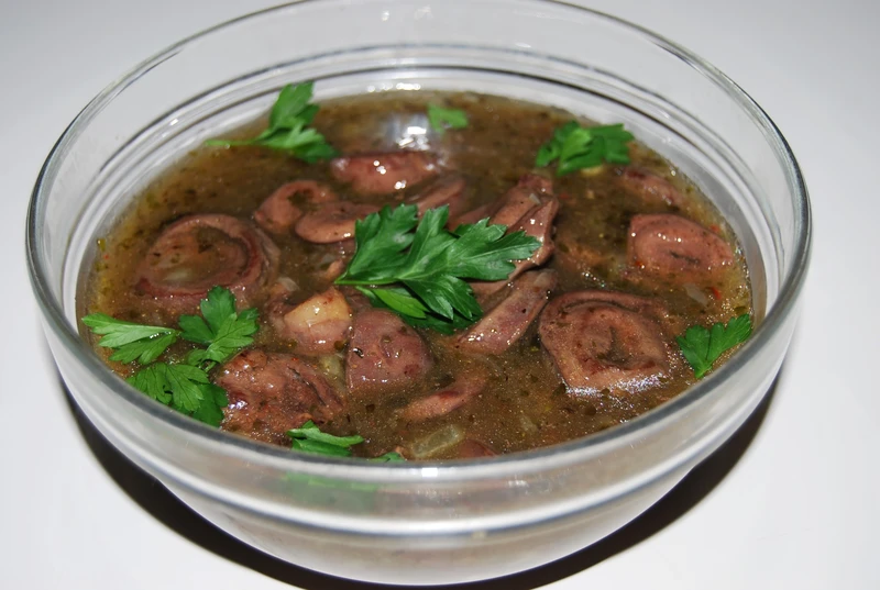 Gulasz z serc indyczych