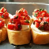 Włoska Bruschetta. Palce lizać