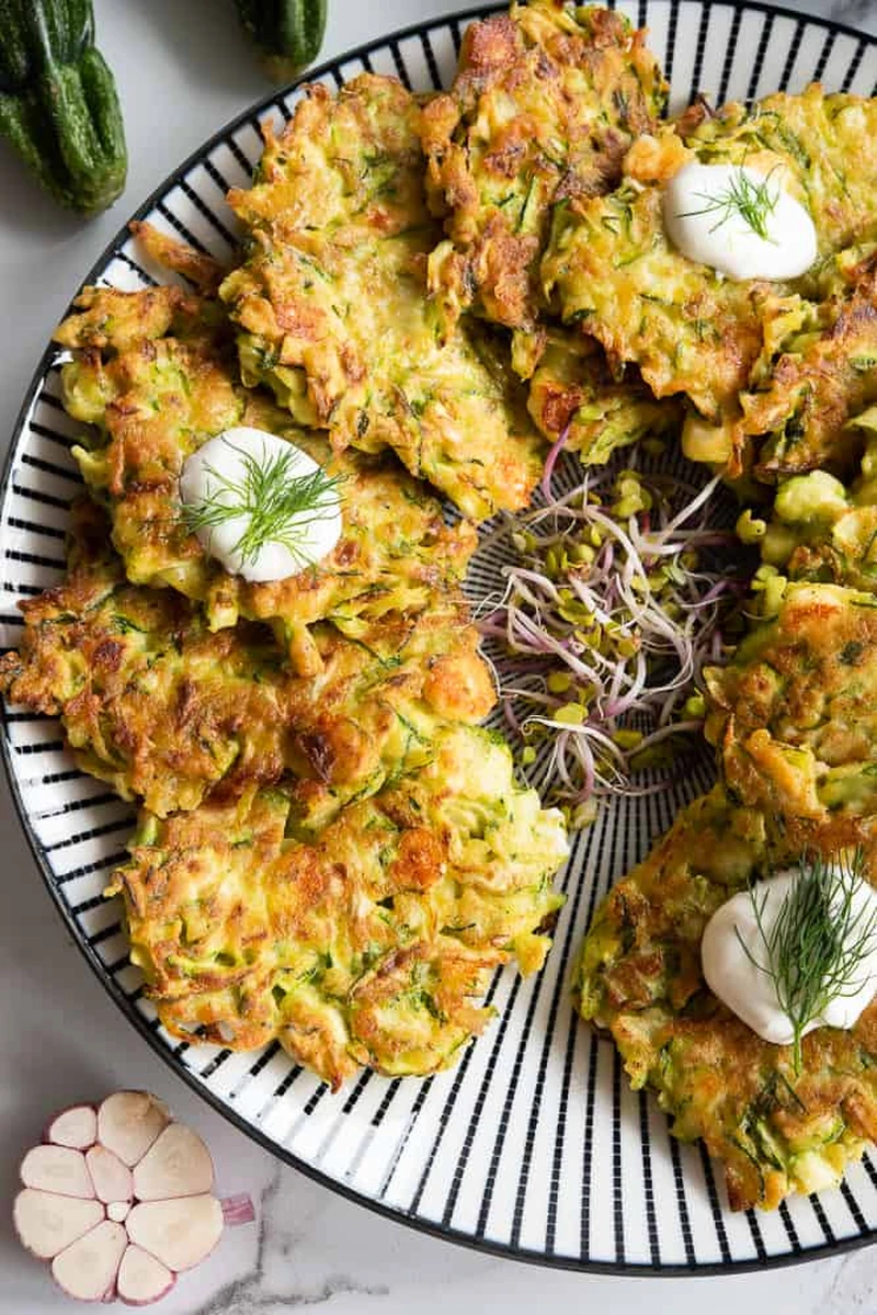 Placki z cukinii