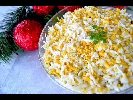 Sałatka śledziowa warstwowa 