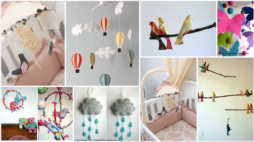 Wiszące dekoracje... Cudowne <3