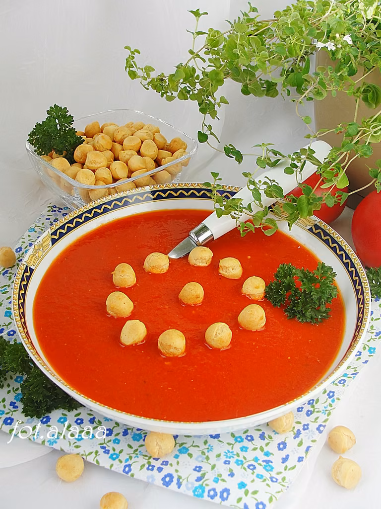 Krem pomidorowo-paprykowy