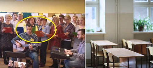Strajkujący nauczyciele NAGRALI PIOSENKĘ! "Świna z krową więcej dziś dostanie"