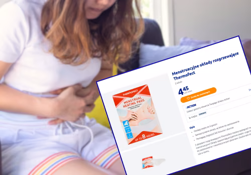 Ten gadżet z Action za 4 zł powinna znać każda kobieta! Dyskretny, założysz kiedy chcesz -  do 8 h ulgi od bólu i skurczy