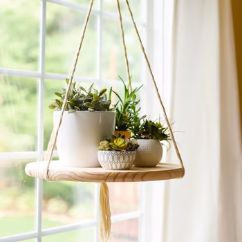 DIY - wiszący kwietnik w skandynawskim stylu