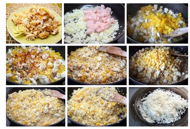 Risotto z kurczakiem