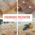 Jak pięknie zapakować prezeny w szary papier
