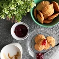 Ciasteczka kokosowe z konfiturą