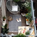 Zielony balkon