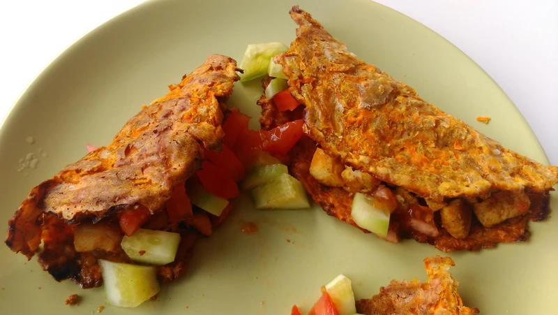 Marchewkowe tacos