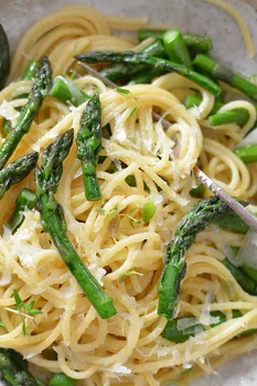 SPAGHETTI ZE SZPARAGAMI CZYLI WŁOSKIE JEDZENIE!