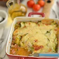 Lazania (lasagne) z cukinii i mielonego mięsa