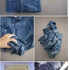 DIY - jeansowa koszula z plamami