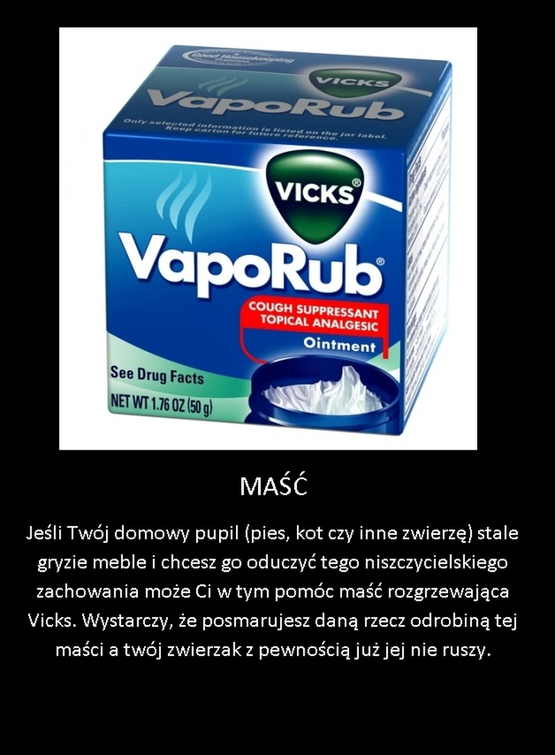 Jeżeli twój zwierzak gryzie meble... wypróbuj to!