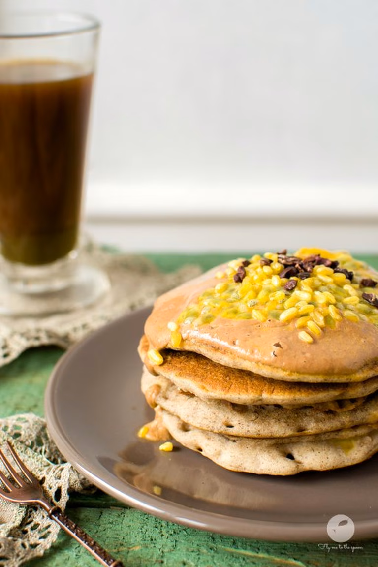 Wegańskie pancakes bananowe