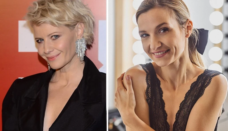 Kożuchowska i Koroniewska w takiej samej sukience z H&M! Do kogo bardziej pasuje taka kreacja?