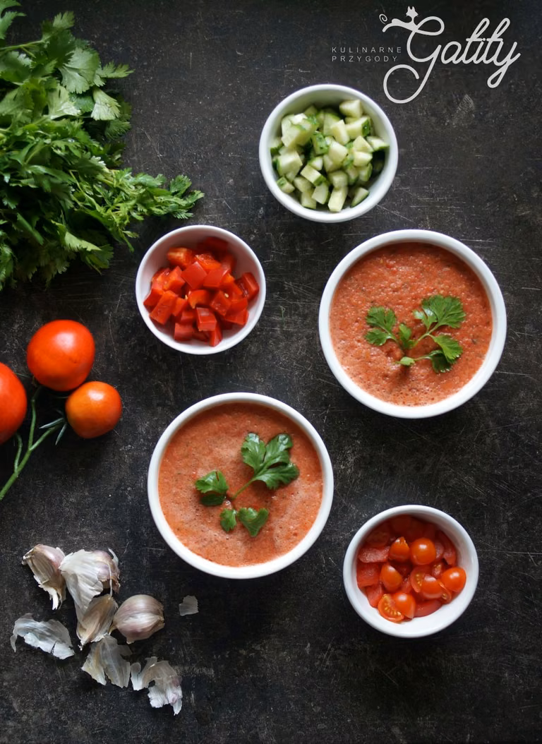 Gazpacho, czyli warzywny chłodnik (dieta dr Dąbrowskiej)