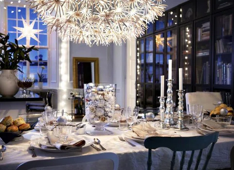 Zjawiskowy świąteczny stół