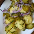 Sałatka na grilla z młodych ziemniaków - HIT! <3