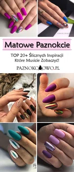 TOP 20+ Ślicznych Inspiracji na Matowe Paznokcie – Musicie Je Zobaczyć!