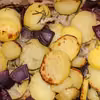 Pieczone talarki ziemniaczane