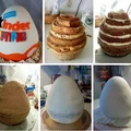 Tort Kinder niespodzianka