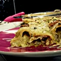 cannelloni z łososiem i porem w cytrynowym sosie z mascarpone