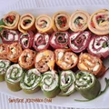 Roladki naleśnikowe w 4 smakach i kolorach