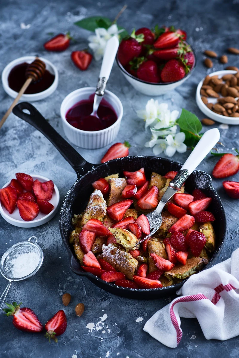 Kaiserschmarrn - omlet cesarski w wersji bezglutenowej