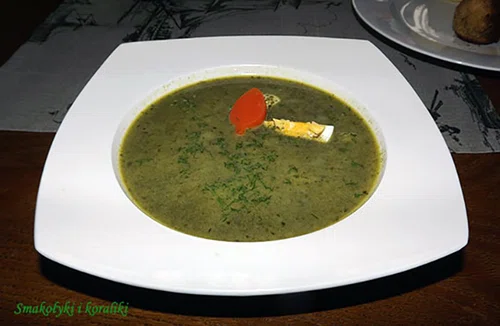 Zupa szpinakowa