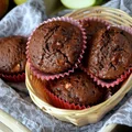 Muffiny piernikowe z jabłkami