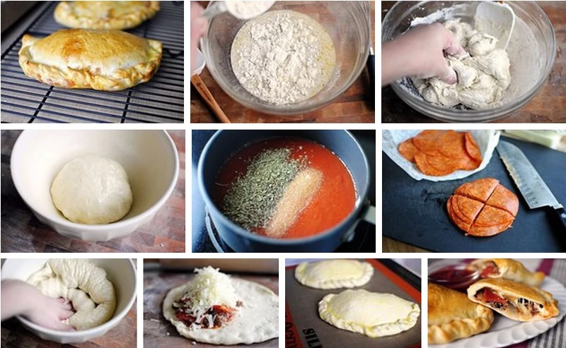 Nadziewany pieróg czyli Calzone