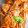 Drożdżowe twisty a la pizza - pizza twists
