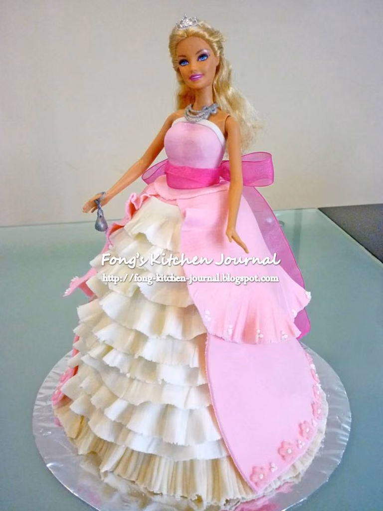 Torcik z barbie
