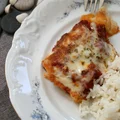 Pieczony dorsz z pomidorami pod mozzarellą