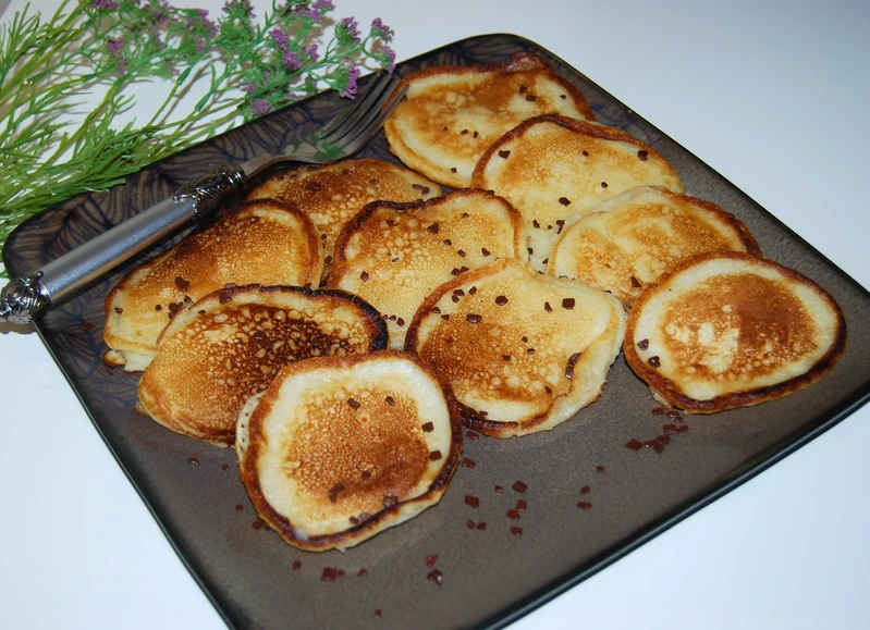 Placki z serem ricotta bez jajek