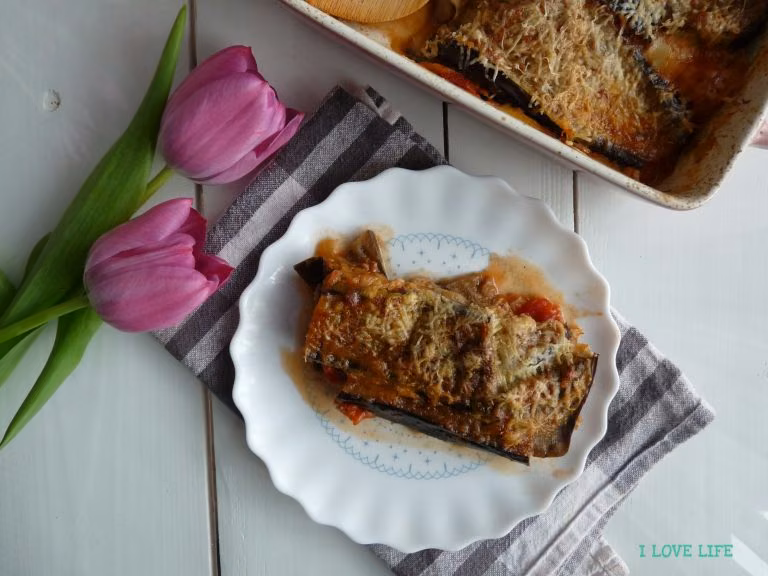 Włoska parmigiana di melanzane