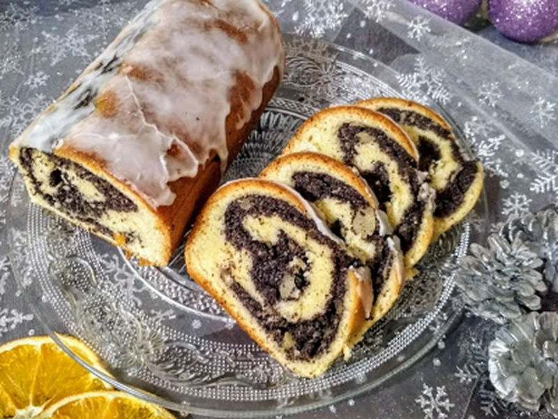 Makowiec drożdżowy-ciasto z lodówki