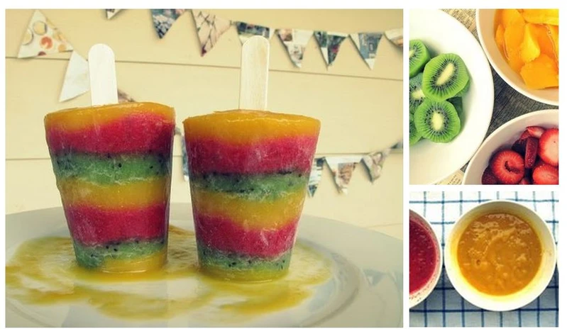 Owocowe lody - sorbet
