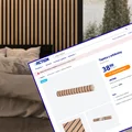 Ta tapeta z Action za 38 zł robi furorę! Łatwa aplikacja bez fachowców i bałaganu - efekt modnych lameli za grosze