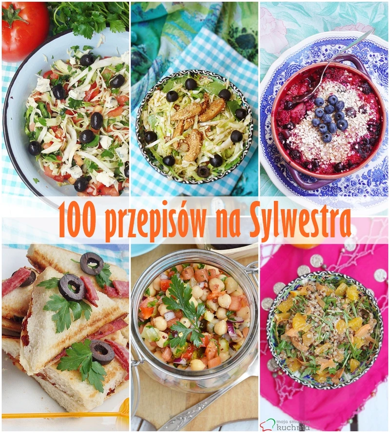 100 przepisów na Sylwestra