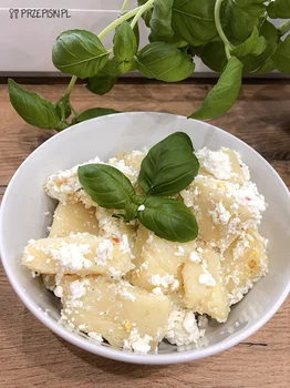 Kopytka w Panierce Serowej