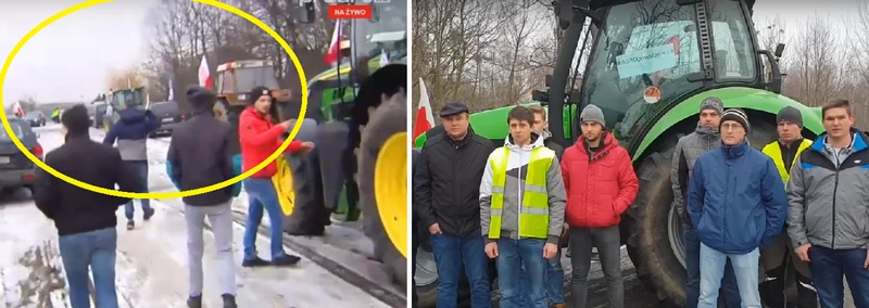 Zablokowane drogi w Polsce - PROTEST ROLNIKÓW