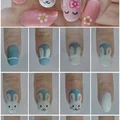 Manicure na wielkanoc