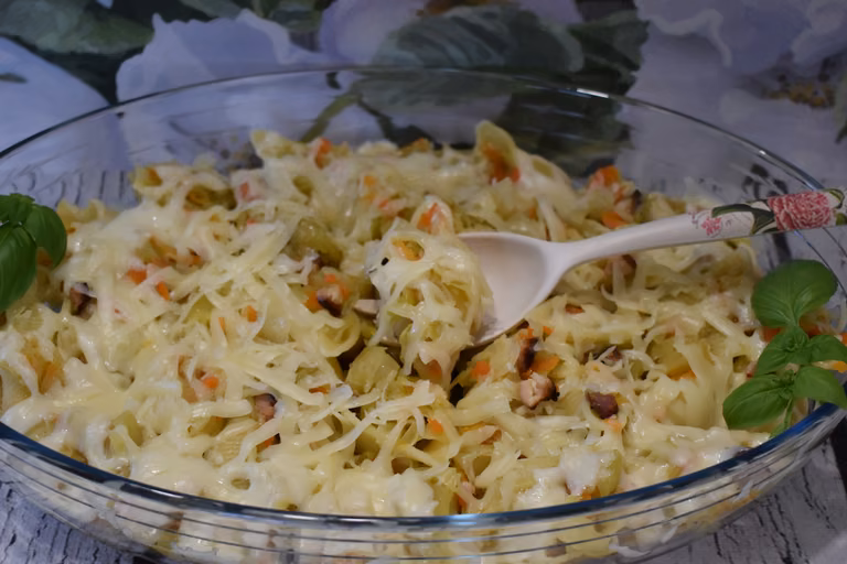 Młoda kapusta w muszelkach