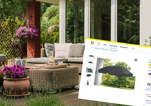Ten parasol z Lidla to hit do ogrodu! Dostępny w 3 kolorach, regulacja kąta i tylko za 79,99 zł