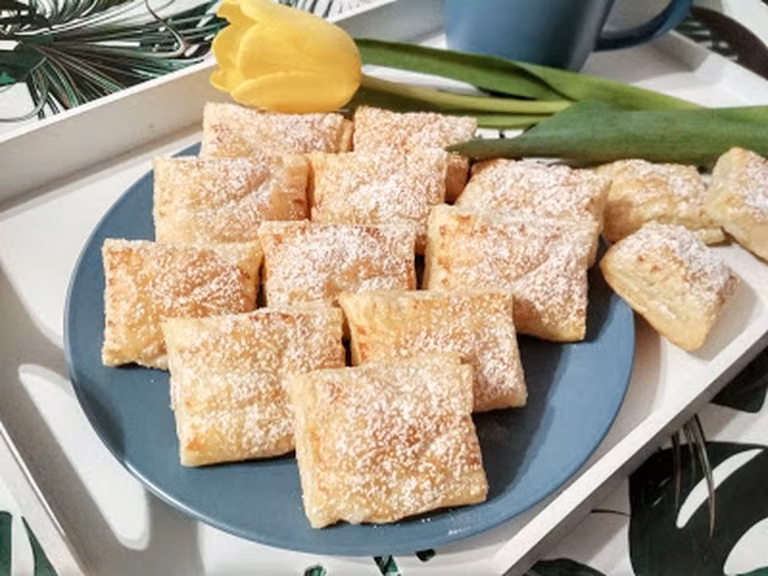 Ciasteczka francuskie z czekoladą