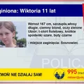 Alarm CHILD ALERT uruchomiony: Zaginęła Wiktoria z Sosnowca. [AKTUALUZACJA 07.08.2023]