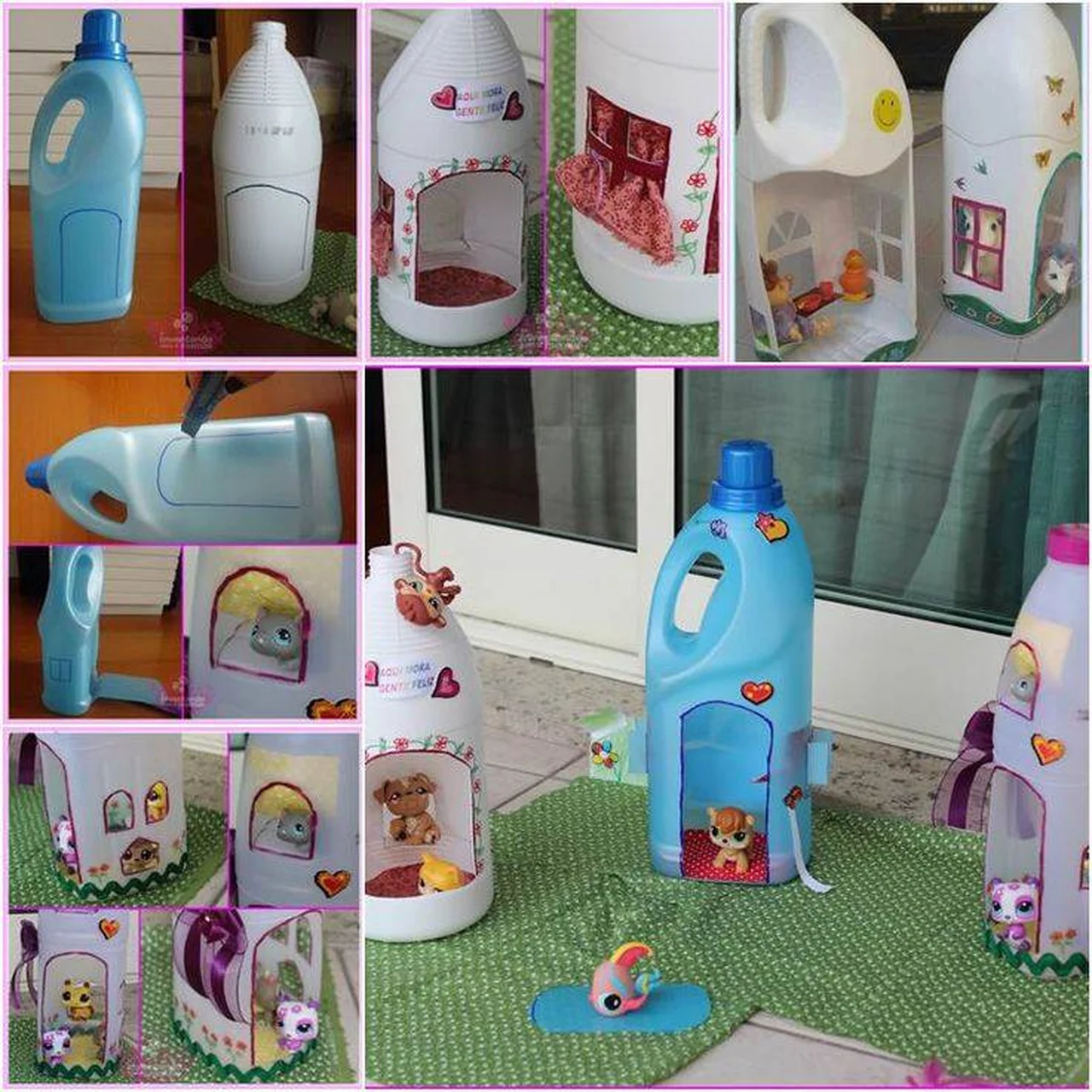 Zabawki z plastikowych butelek