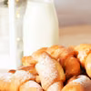 Pączki w kształcie rogalików